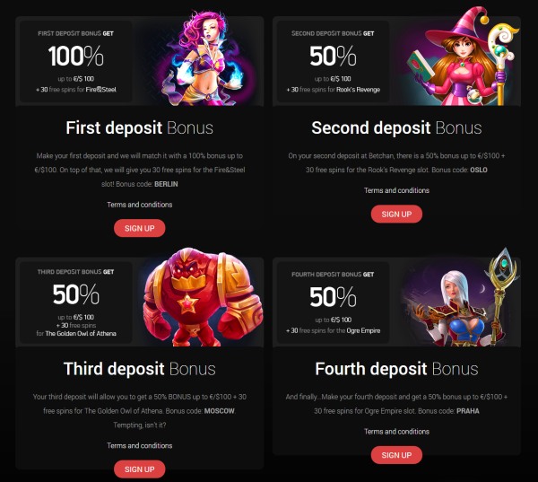 betchan casino bonuses