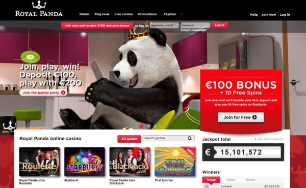 royal panda casino bonuses