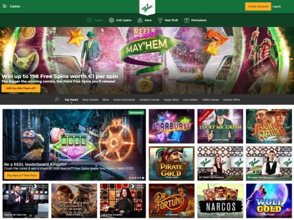 Mr Green Casino Review - Read What Players Think About This Casino